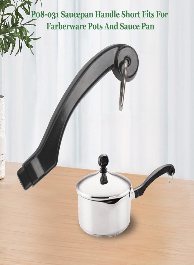 GEAIN P08-031 Saucepan Handle Short Replacement & P08-033 Fry Saucepan Handle Fits for Farberware Pots and Pans, Short & Long Replacement Handles for pots and Pans Combo Pack - Image 5